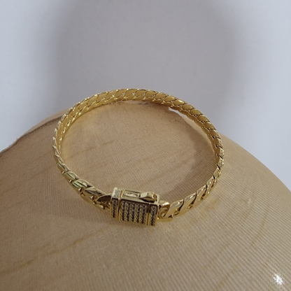 Pulsera 14k/8mm/8,5pulgadas