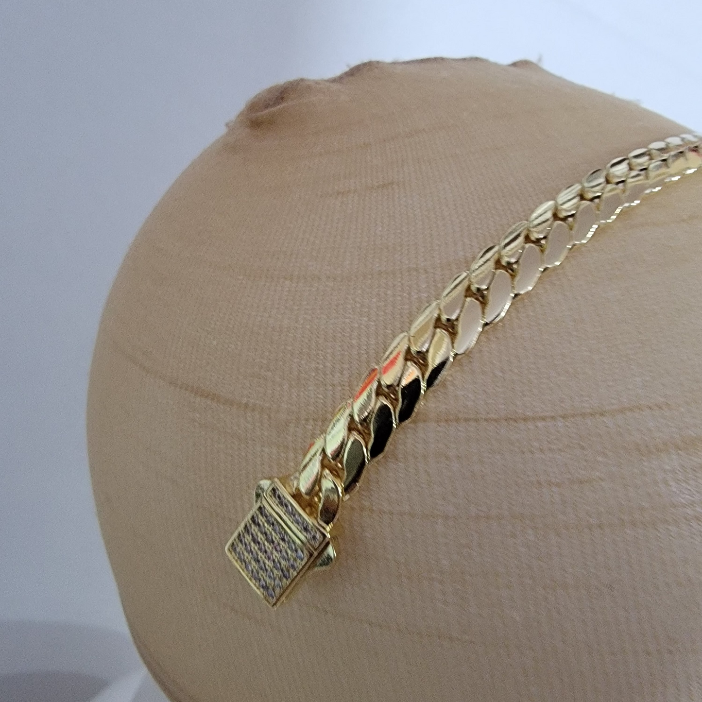 Pulsera 14k/8mm/8,5pulgadas