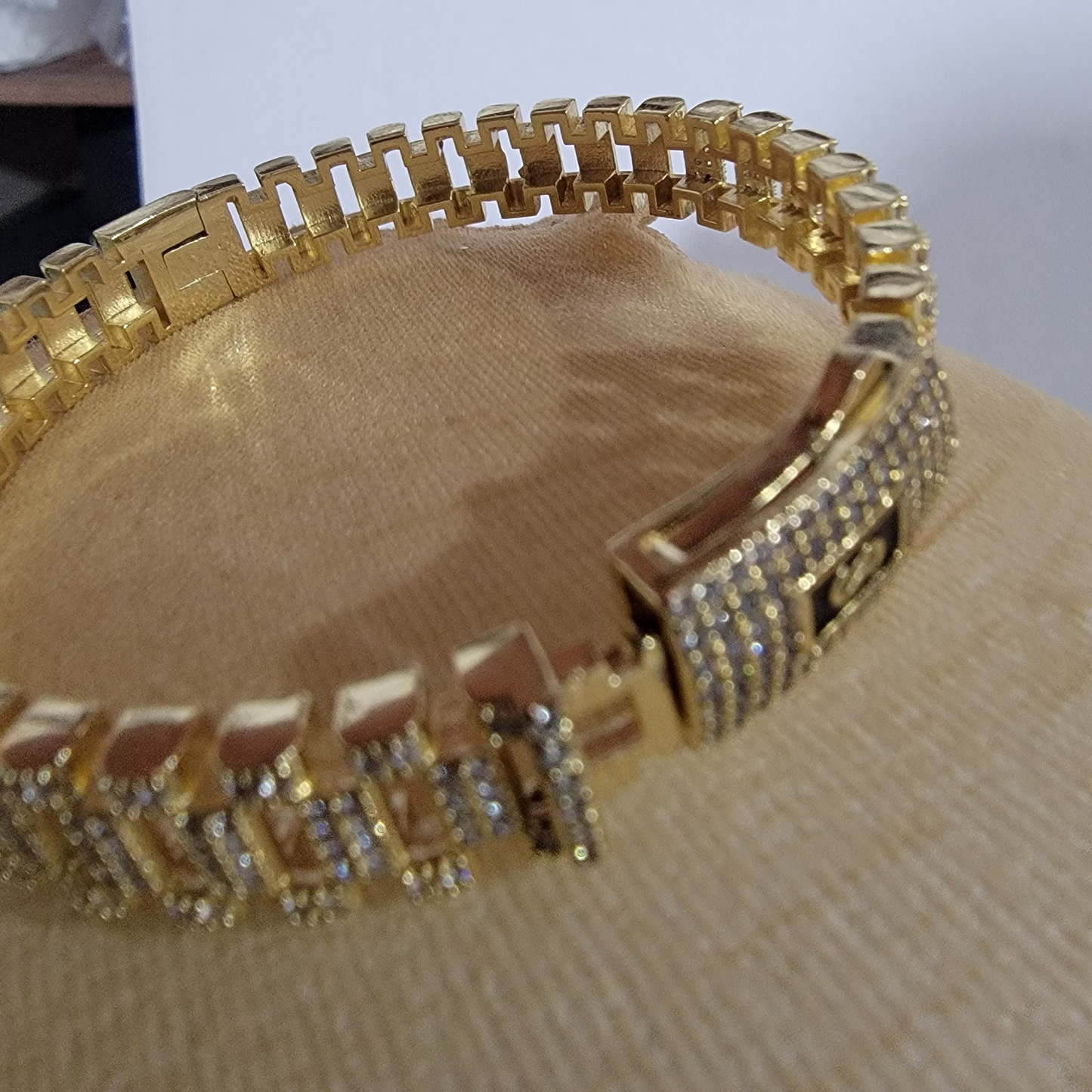 Pulsera Monaco Chain 1,2cm/8,5pulgadas