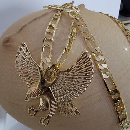 Cadena El Aguila 14k/8mm/24 pulgadas