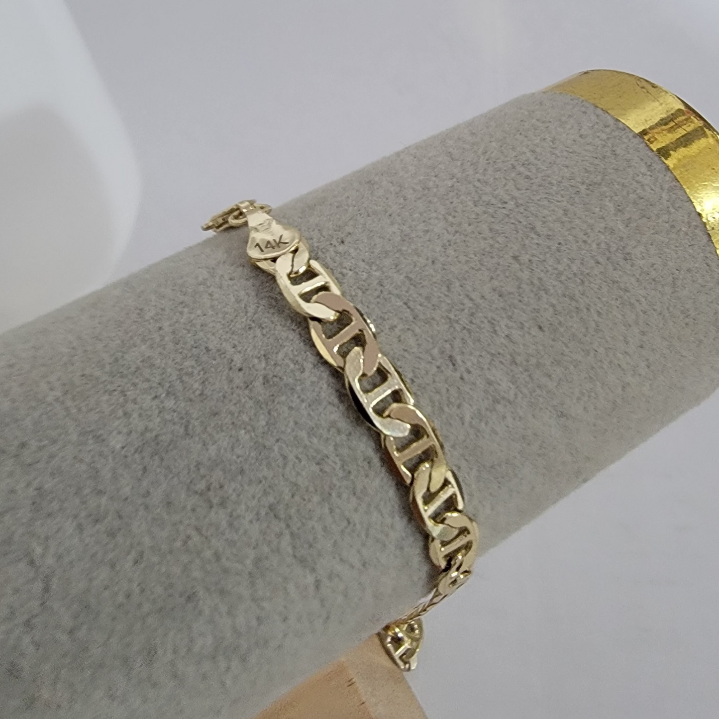 Pulsera Tejido Gucci 14k/6mm