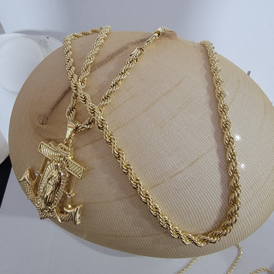 Laso Torsal Virgen 14k6mm/24 pulgadas