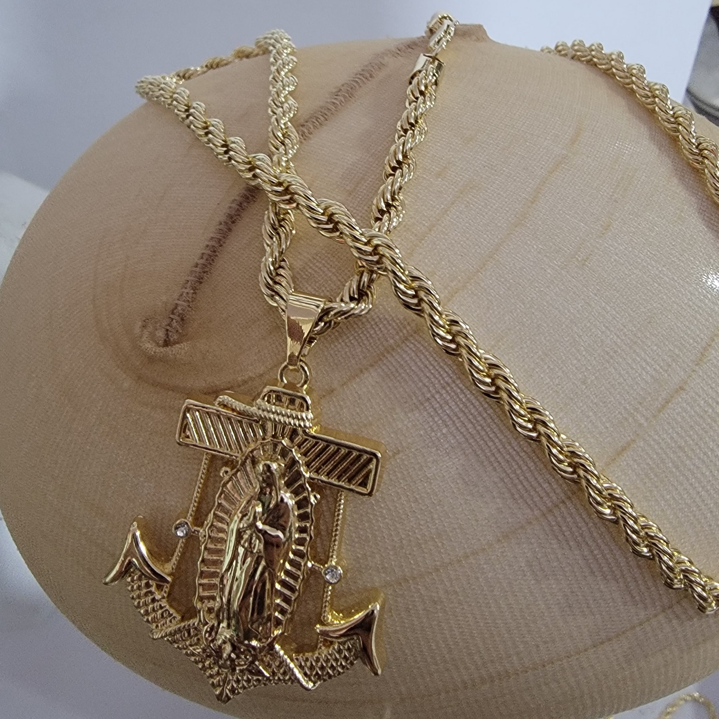 Laso Torsal Virgen 14k6mm/24 pulgadas