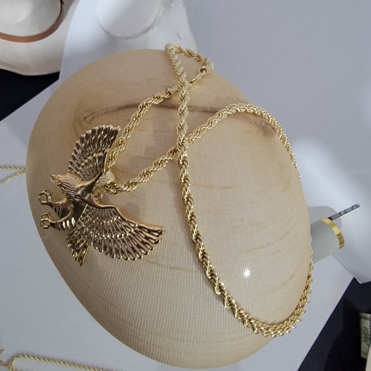 Laso Torsal Aguila 14k/6mm/24pulgadas