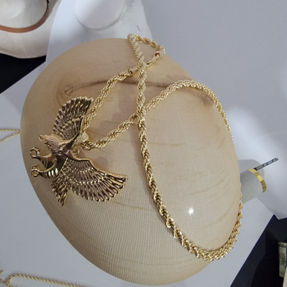 Laso Torsal Aguila 14k/6mm/24pulgadas