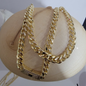 Cadena Cubana Monaco Chain2 14k/10mm/22 pulgadas