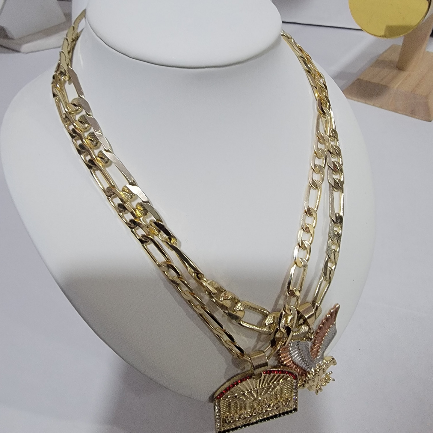 Cadena Cubanita Niños 14k/6mm/15 pulgadas