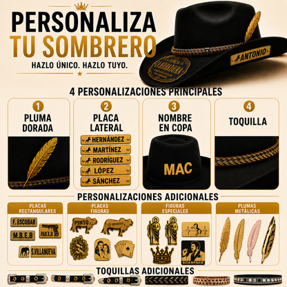 Sombreros Vaqueros Personalizados Premium