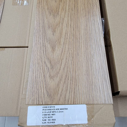 Piso Vinílico Tipo Madera – Autoadhesivo y Fácil Instalación