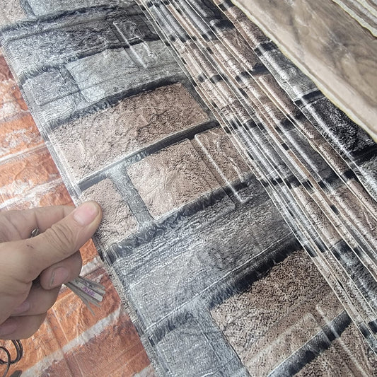 Papel Tapiz para Pared Tipo Ladrillo – Estilo Moderno