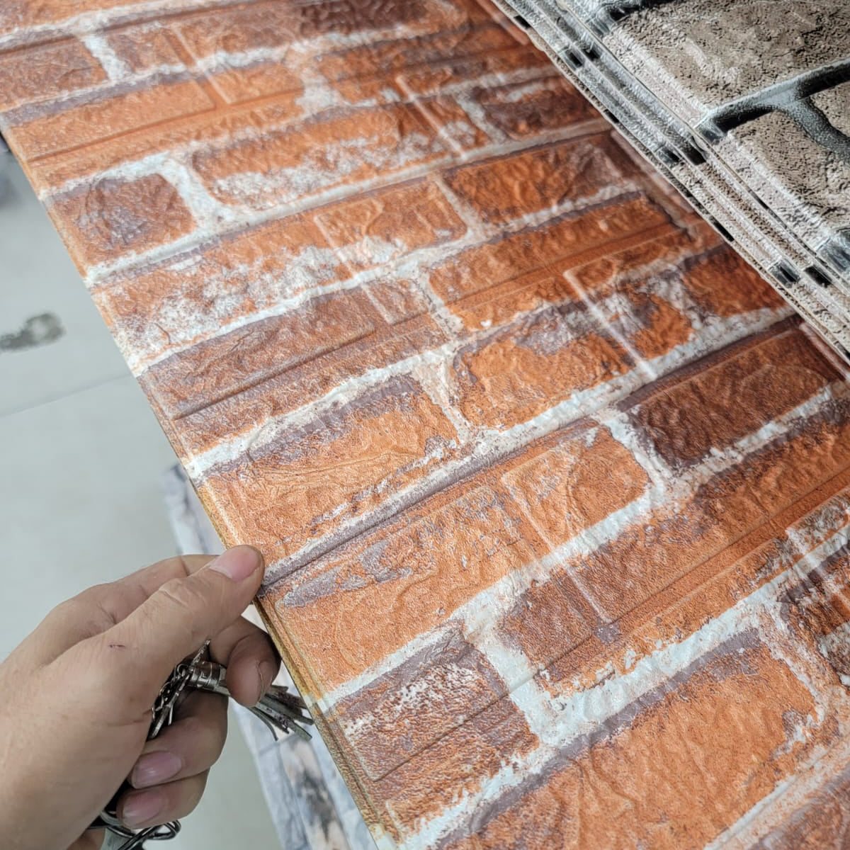 Papel Tapiz para Pared Tipo Ladrillo – Estilo Moderno