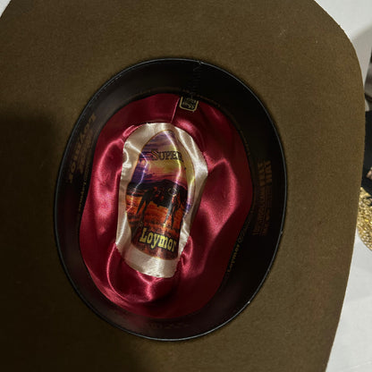 Sombrero pelo de ovejo / Estilo Marlboro.
