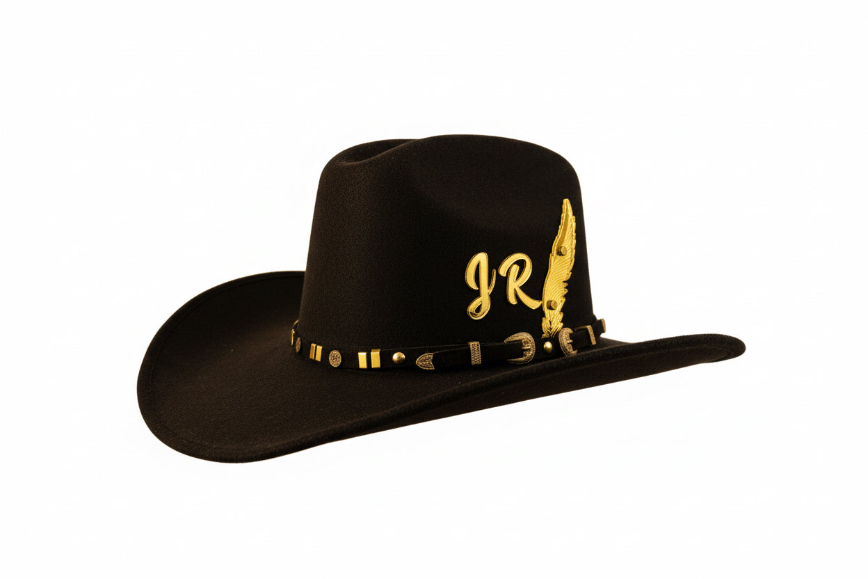 Sombrero Premium / plumas y toquilla