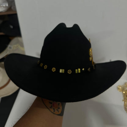 Sombrero Premium / plumas y toquilla