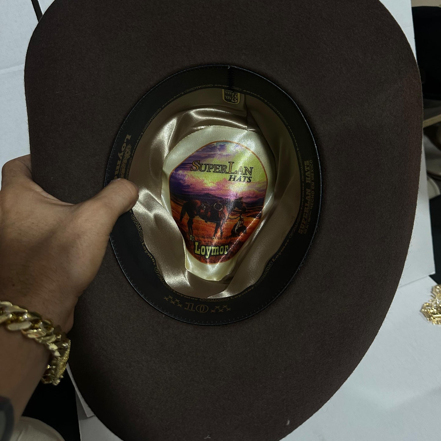 Sombrero "Indiana Jones" / Copa Baja