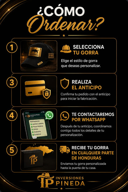 Gorras Personalizadas Premium