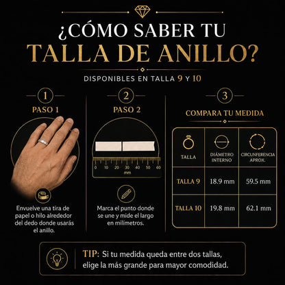 Anillo Diamante De Lujo