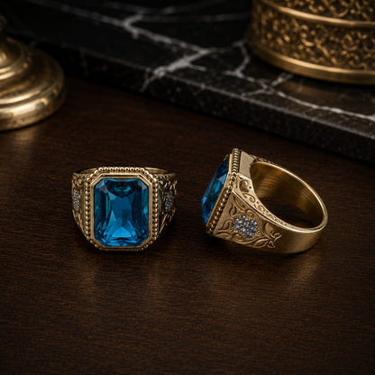 Anillo Diamante De Lujo