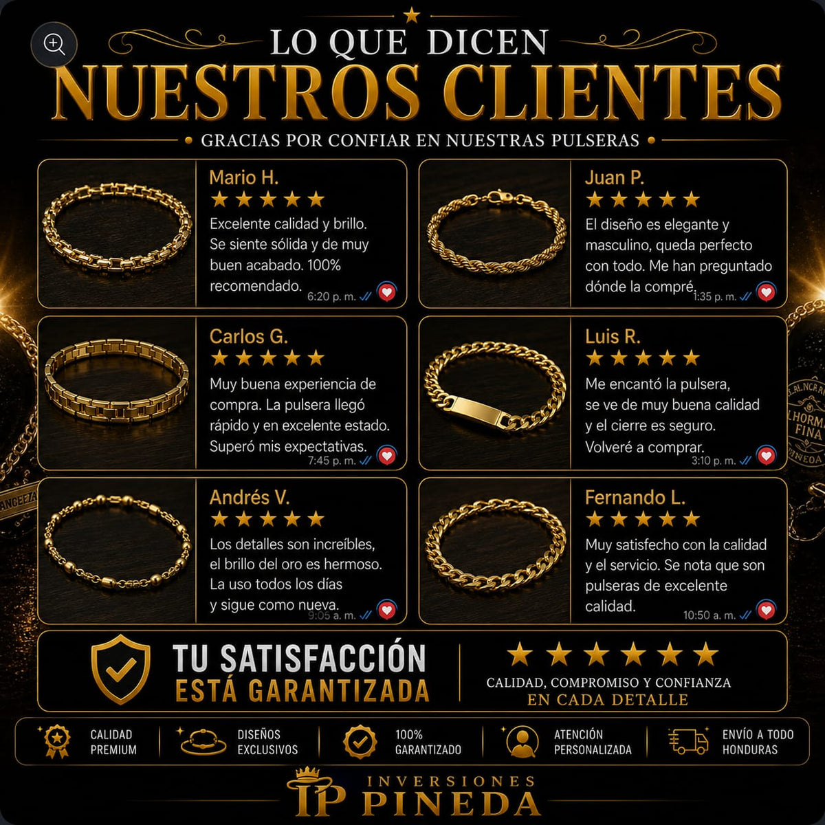 Pulsera Broche De Diamantes De Lujo