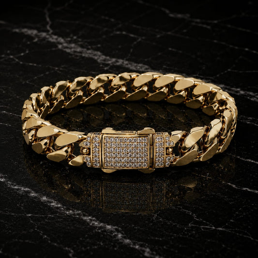 Pulsera Broche De Diamantes De Lujo