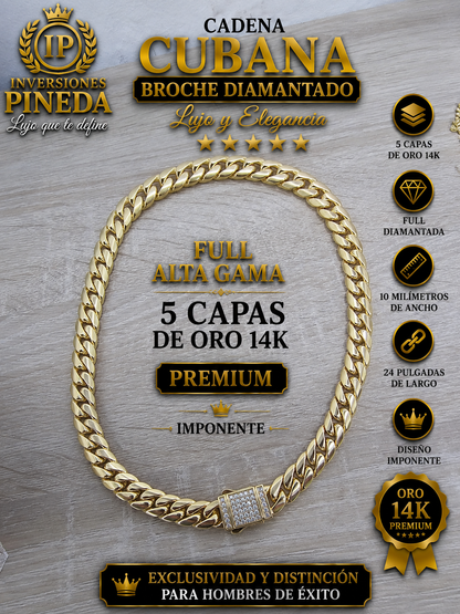 cadena cuabban sin dije 10 milímetros