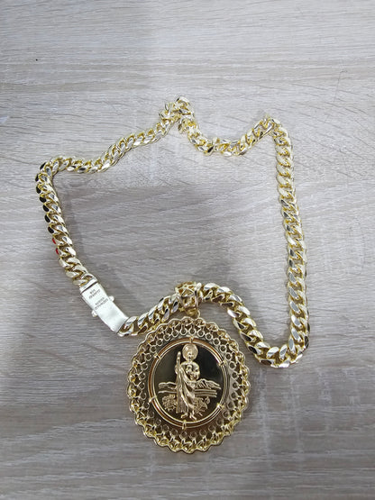 cadena Mónaco 10 con dije milímetros