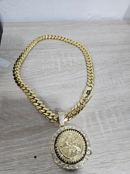 cadena con dije 15 milímetros
