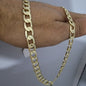 cadena cubana tegido 1x1 corte brillo