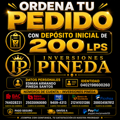 cadena con dije 15 milímetros