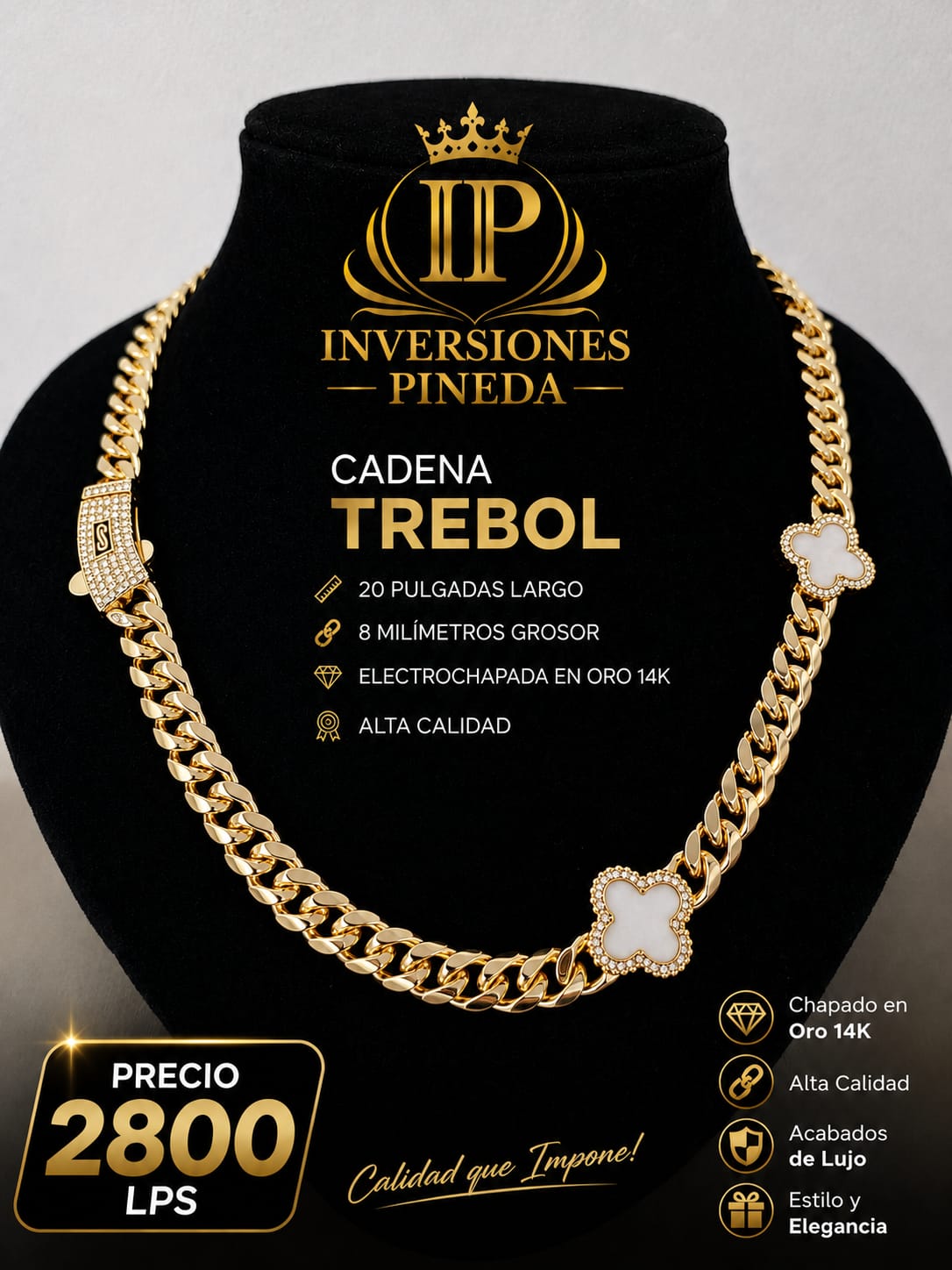 cadena trébol